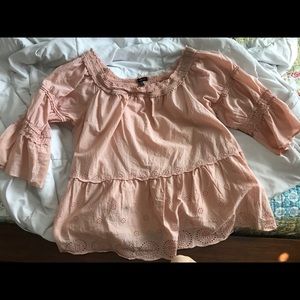 Off the shoulder shirt